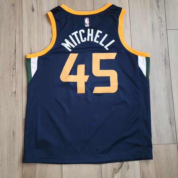 Nike Donovan Mitchell 45 Utah Jazz NBA Swingman Icon 2020-2021 Jersey Men Sz XL - Picture 5 of 15